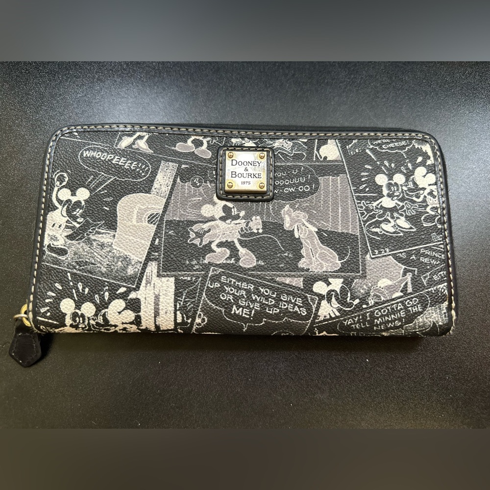 D&B Mickey Mouse Comic - Black leather